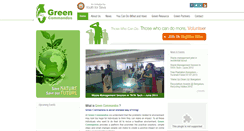 Desktop Screenshot of greencommandos.youthforseva.org